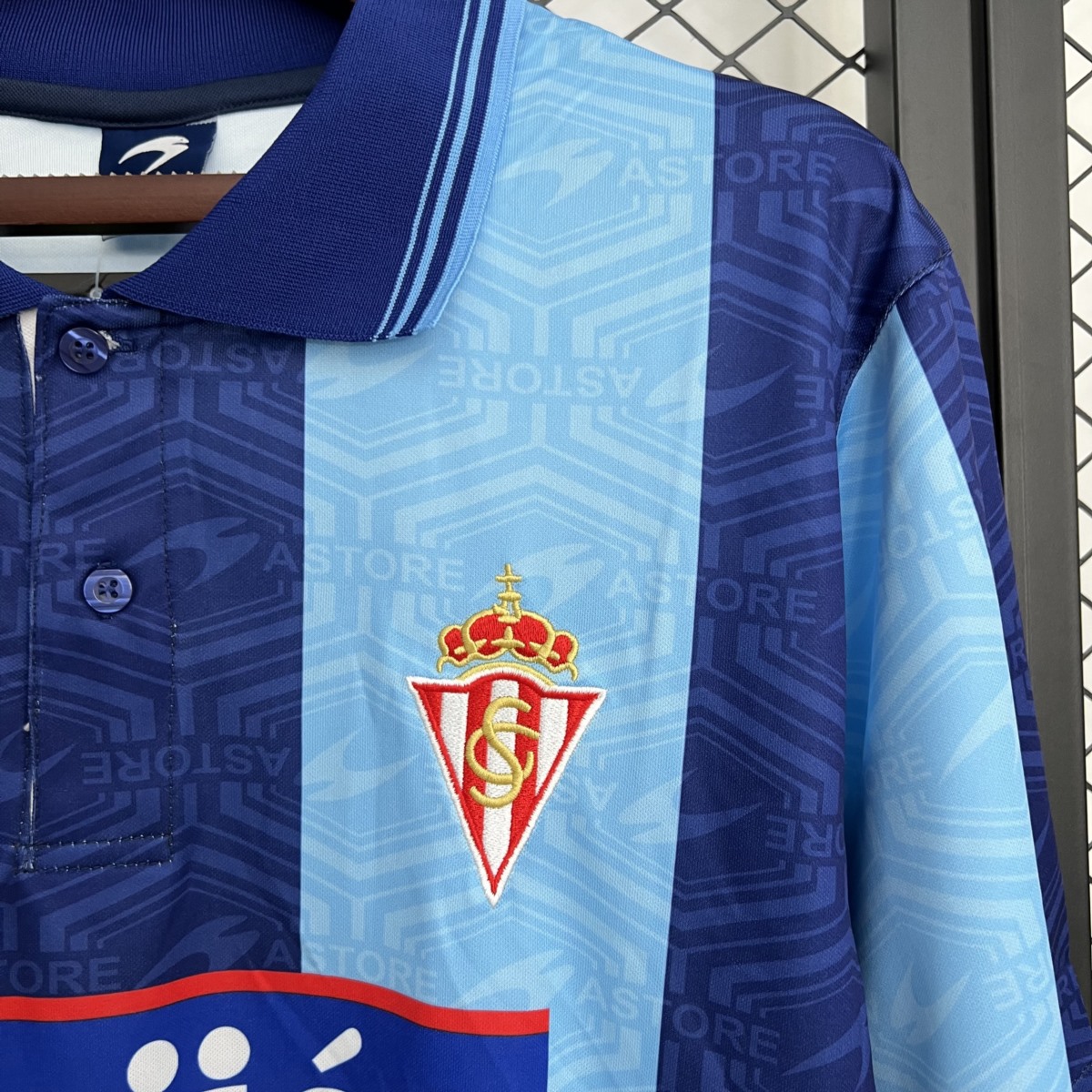 Retro Sporting Gijon 2002/03 Second Away jersey Fan Version