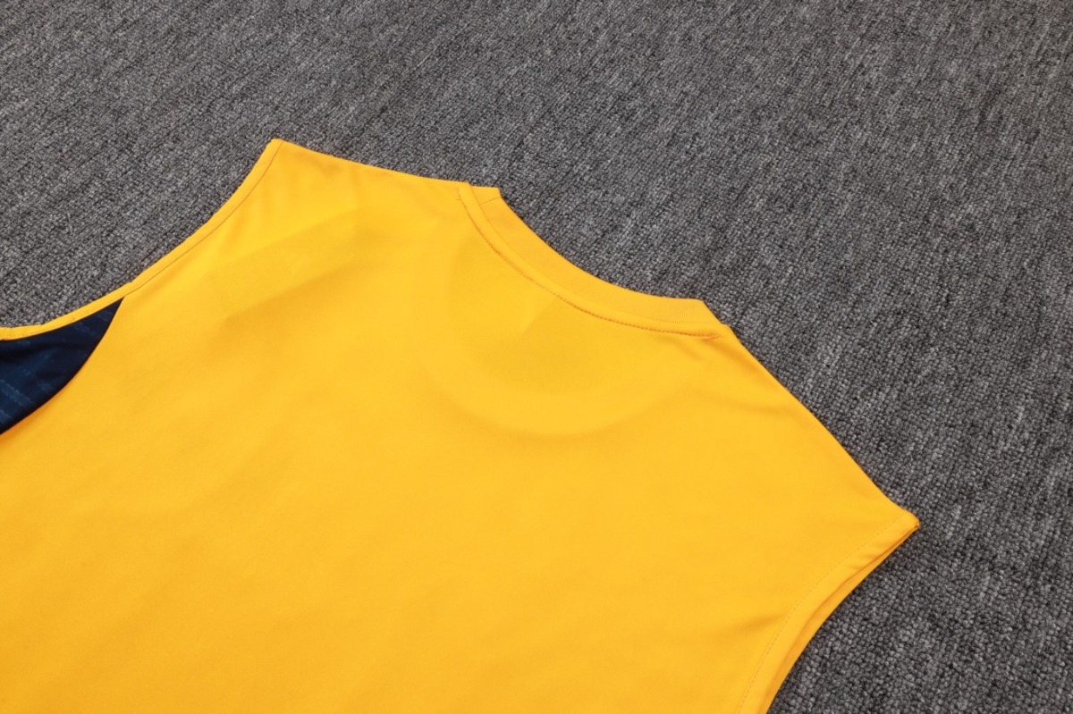 2026 Boca Yellow Training Set Shirt and Shorts