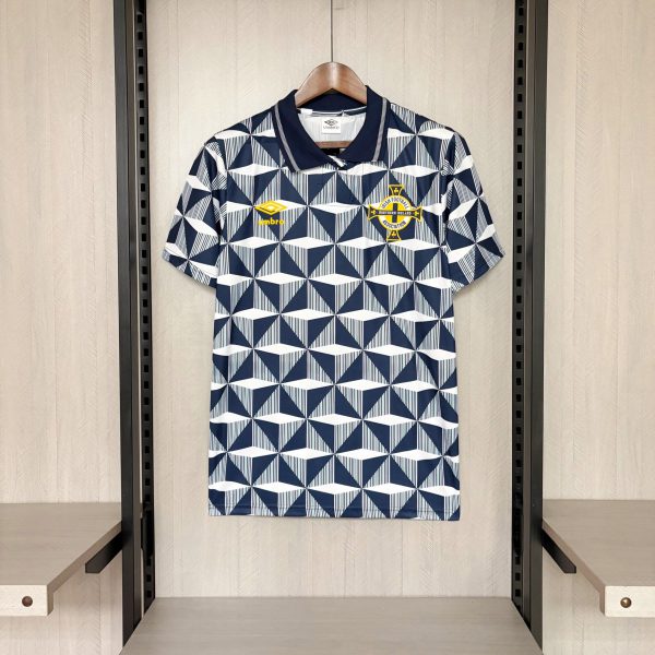 Retro Northern Ireland 1994 Away Jersey Fan Version