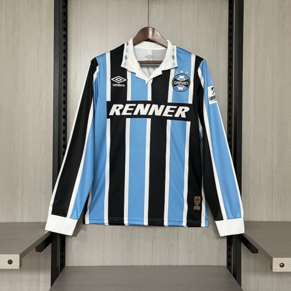 Retro Gremio 20th anniversary edition 2015 Long Sleeves jersey Fan Version