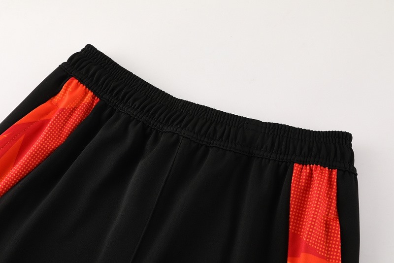 2024 Adidas Red Long-sleeved half-pull training kit Football team kit