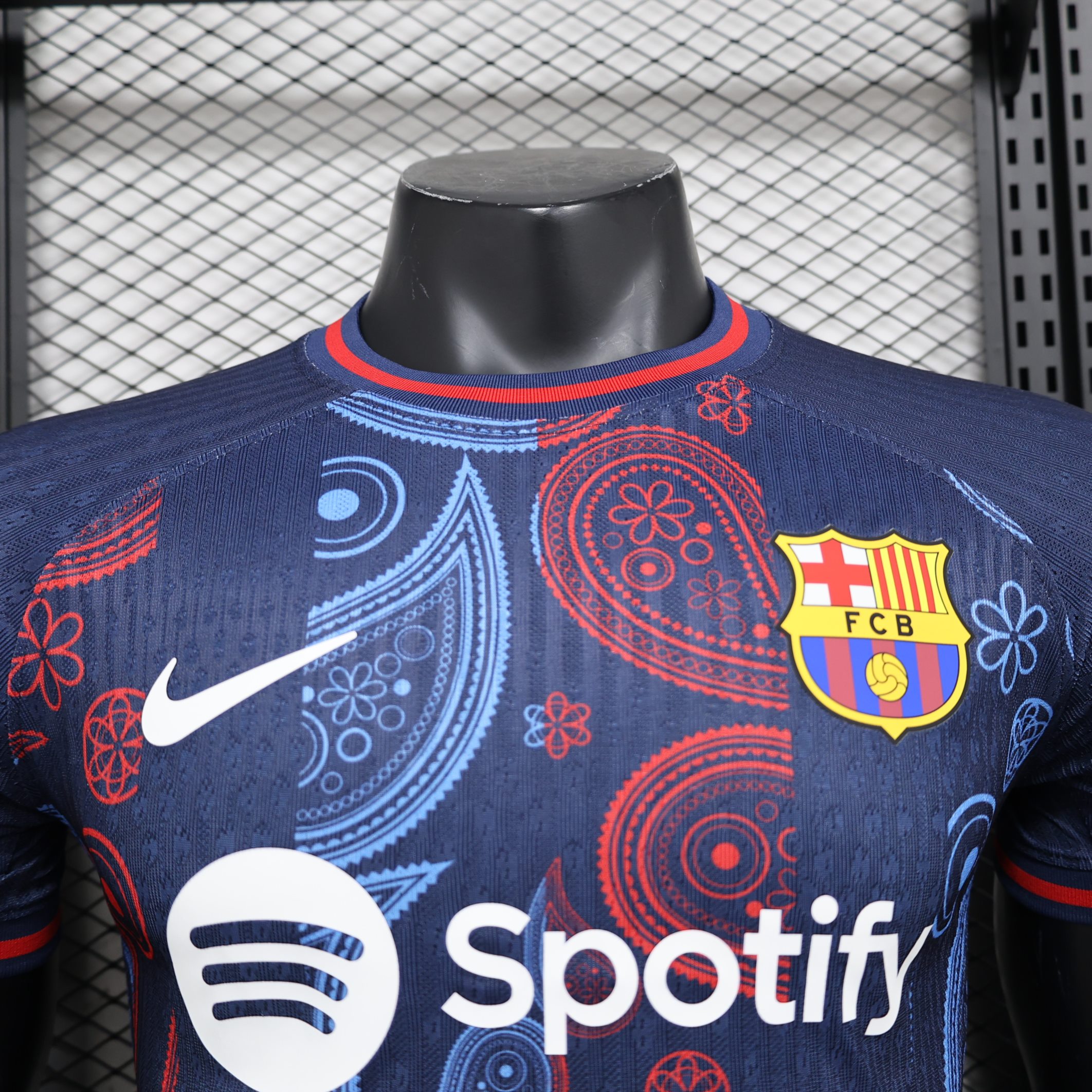 24/25 Barcelona Special Edition Blue Jersey Player Version