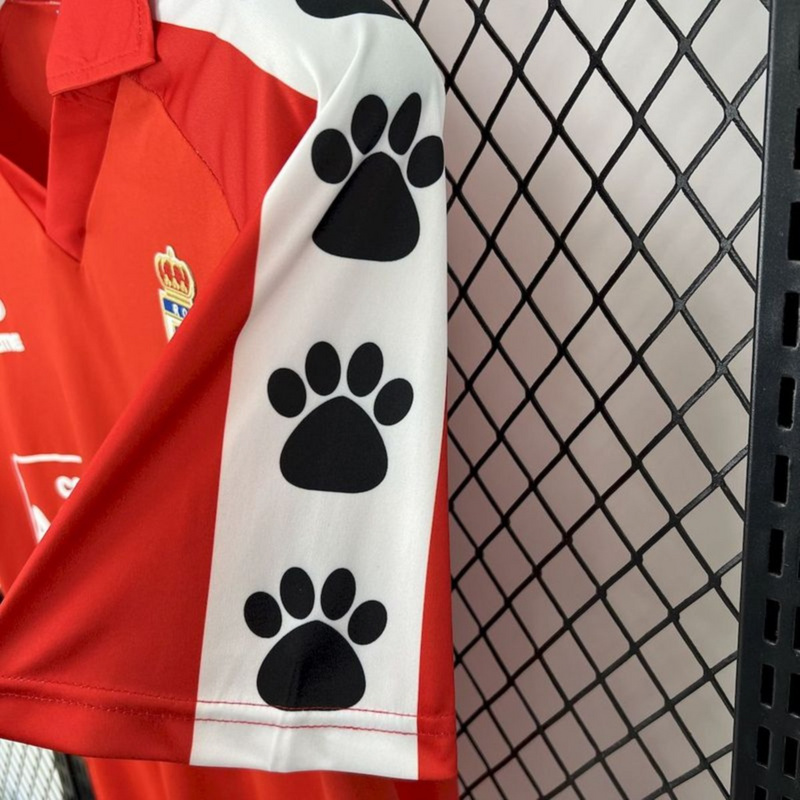 Retro Real Oviedo 90/91 Away jersey Fan Version