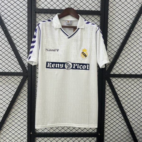 Retro Real Madrid 1989/90 Home jersey Fan Version