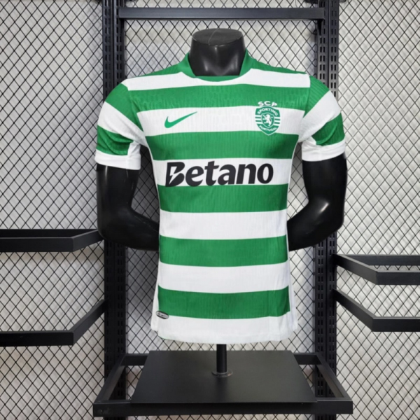 2025/26 Sporting Lisbon Home jersey Player Version