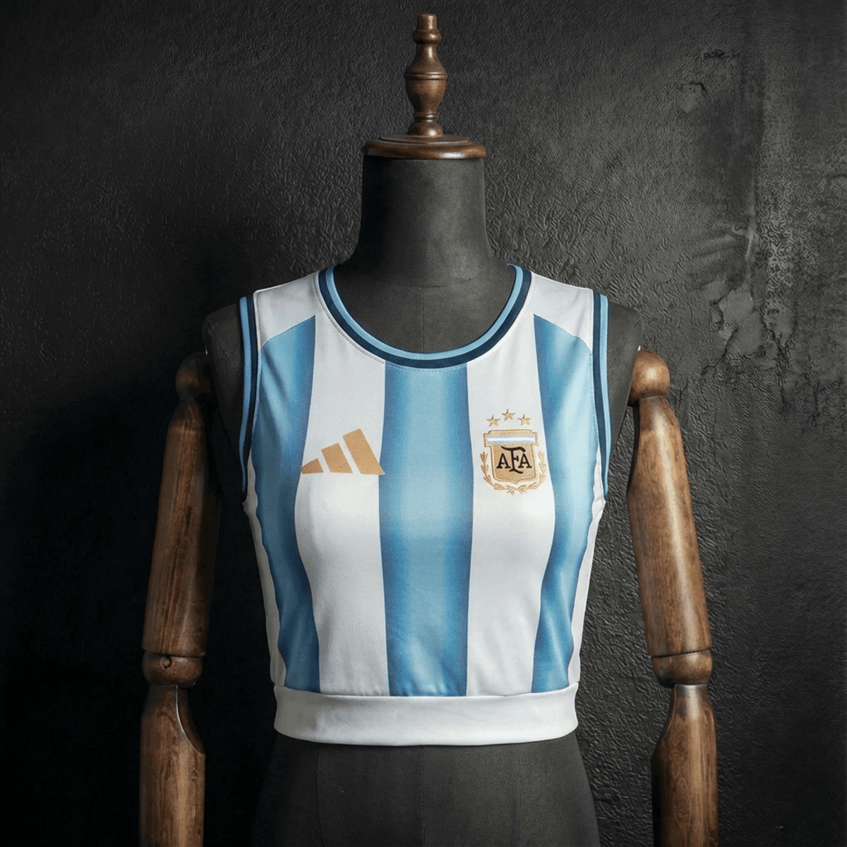 Women's Football Vest Argentina 2026 World Cup Home Jersey