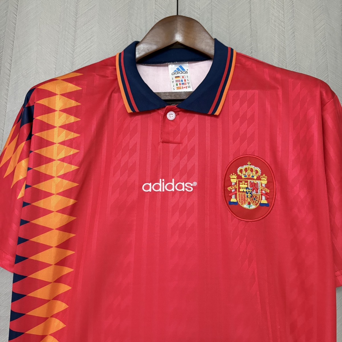 Retro Spain 1994 Home jersey Fan Version
