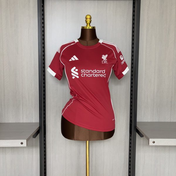 2025/26 Women Liverpool Home Jersey Fan Version
