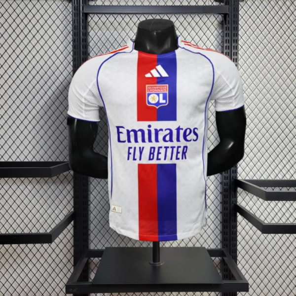 2025/26 Olympique Lyonnais Home jersey Player Version