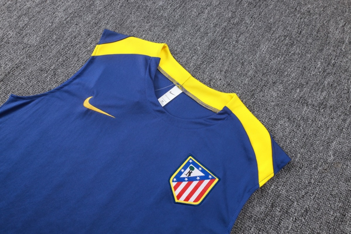 2026 Atletico Madrid Cyan Training Set Shirt and Shorts