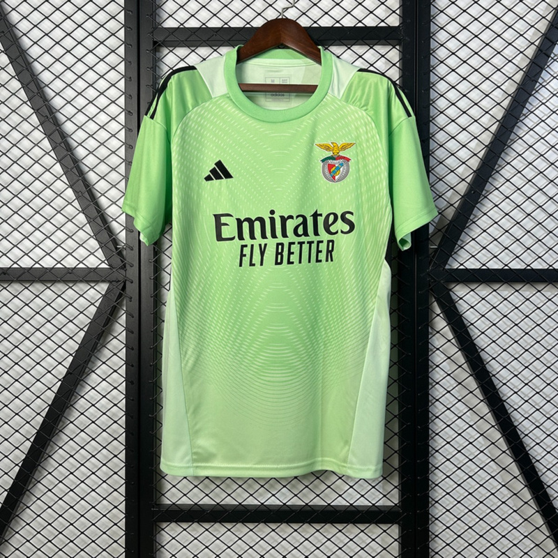 2025/26 Benfica goalkeeper Blue jersey Fan version