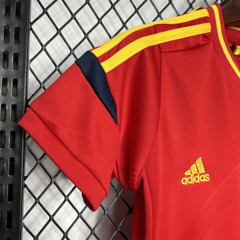 24/25 Spain Home jersey Kid Kits Size 16-28