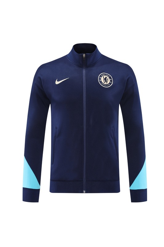 2024 Chelsea Royal Blue Jacket Training Suit Set Football Team Shirt Sports Fashion