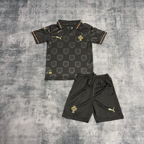2025 Portugal EUSEBIO Special Edition jersey Kid Kits 16-28