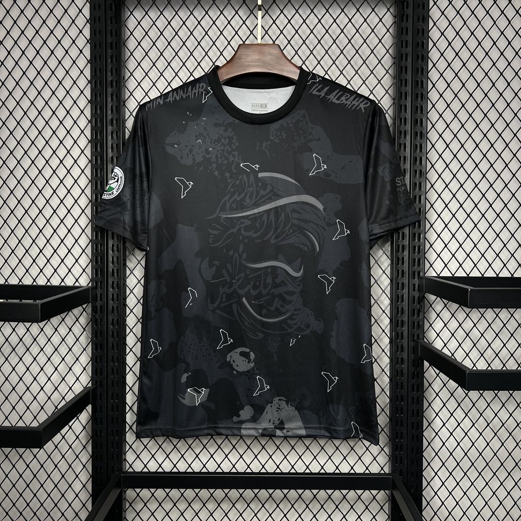 2024/25 CD Palestino Black special edition Jersey Fan Version