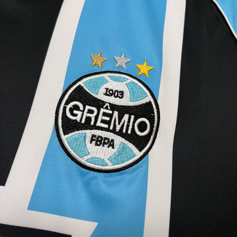 Retro Gremio 2001 Home jersey Long Sleeve Fan Version
