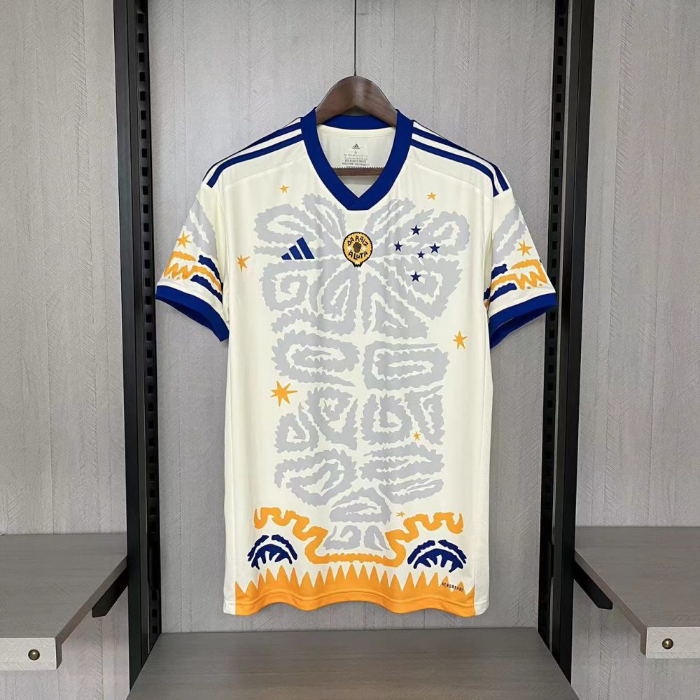2023/24 Cruzeiro Special Edition White jersey Fan Version