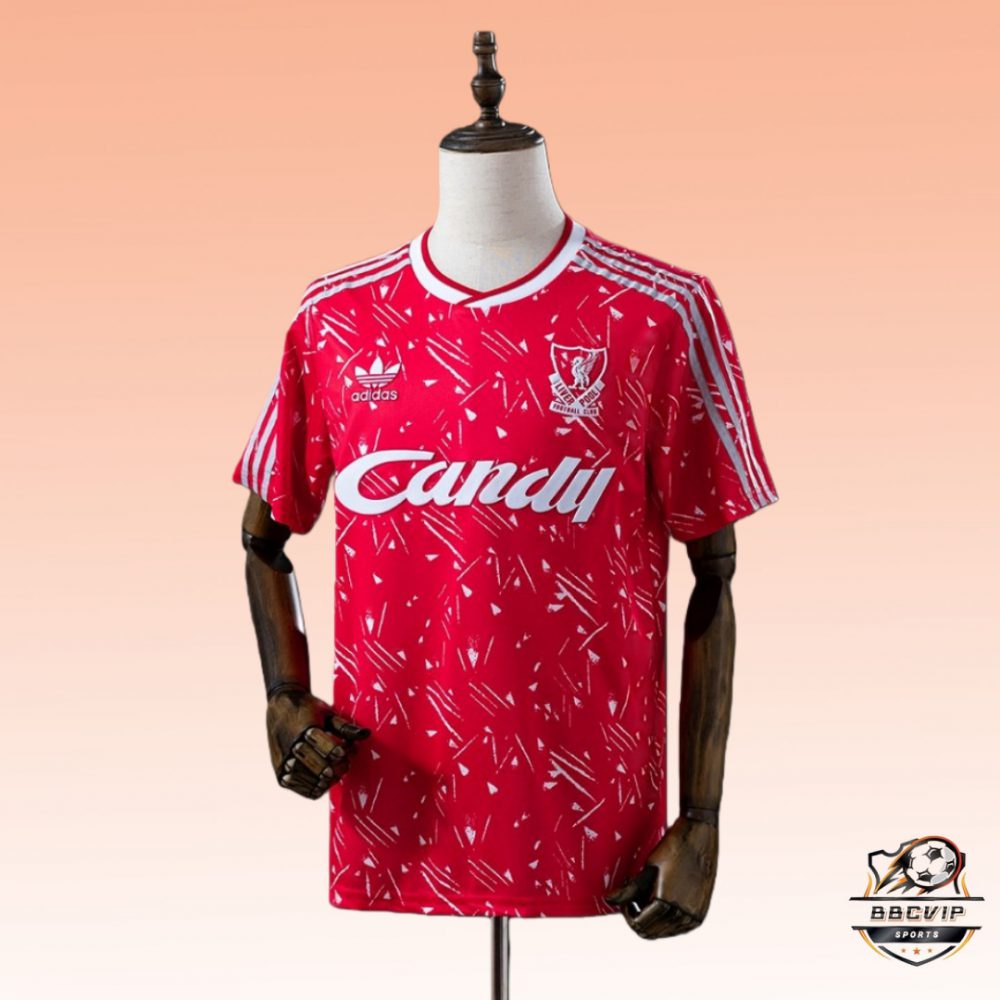 Retro Liverpool 1989/91 Home jersey Fan Version