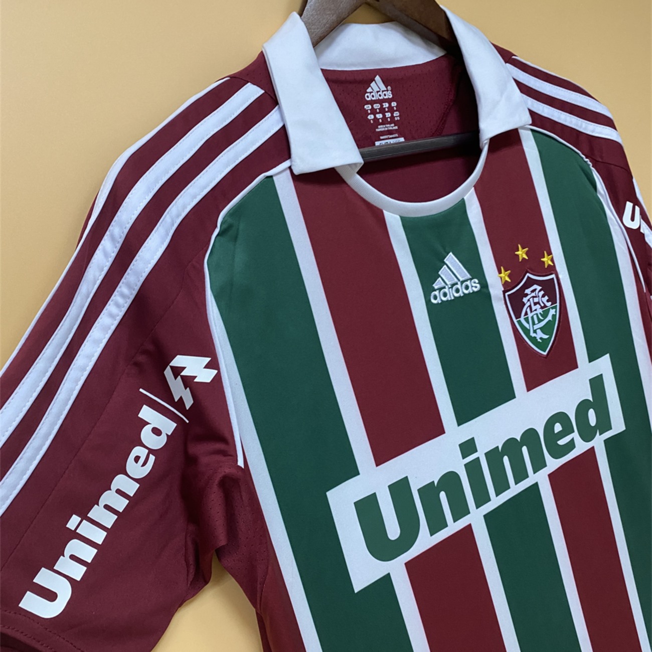 Retro 2008/09 Fluminense Home jersey Fan Version
