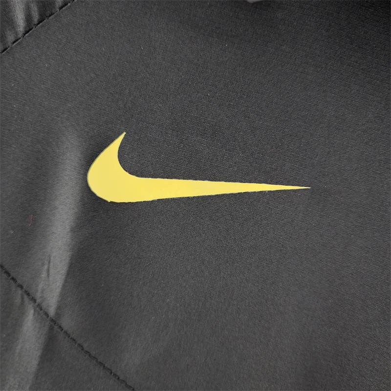 2022 Windbreaker Brazil Black jersey Sport Unifom