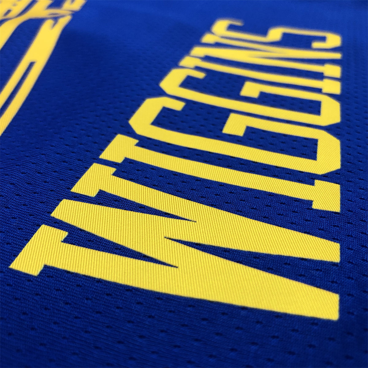 NBA Golden State Warriors Round neck Blue Jersey WIGGINS#22 S-XXL