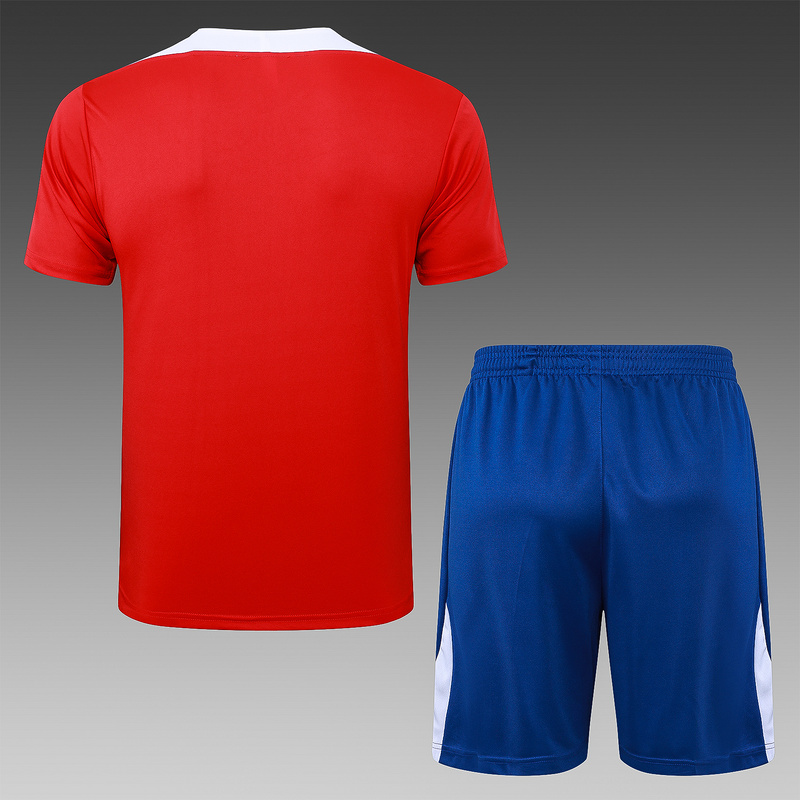 24/25 Paris Red Training Set Shirt and Shorts