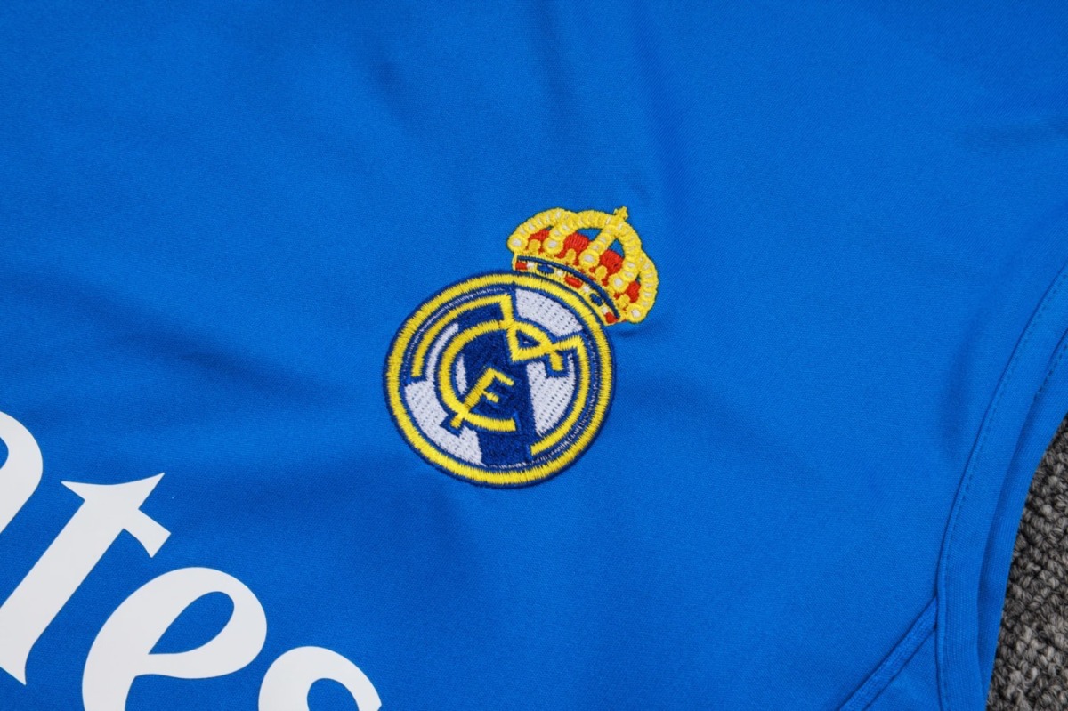 2026 Real Madrid Sky blue Training Set Shirt and Shorts