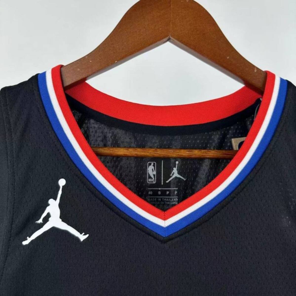 NBA Los Angeles Clippers V-Neck Black Jersey PAUL#3 S-XXL