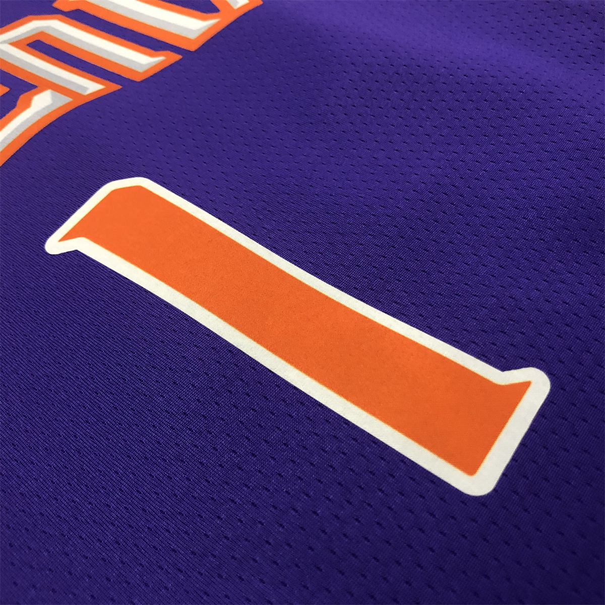 NBA Phoenix Suns V-Neck Purple jersey BOOKER#1 S-XXL