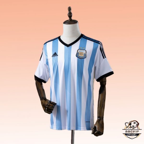 Retro Argentina 2014 Home jersey Fan Version