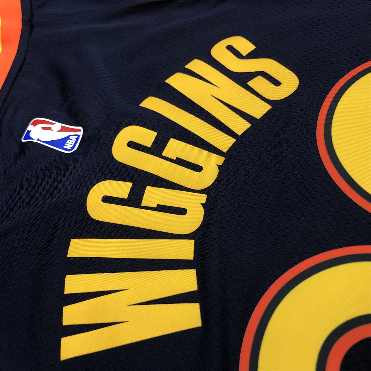 NBA Golden State Warriors V neck Black Jersey WIGGINS#22 S-XXL