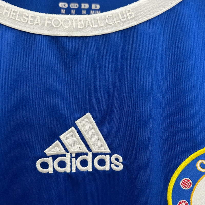 Retro Chelsea 06/07 Home jersey Long sleeve jersey Fan Version