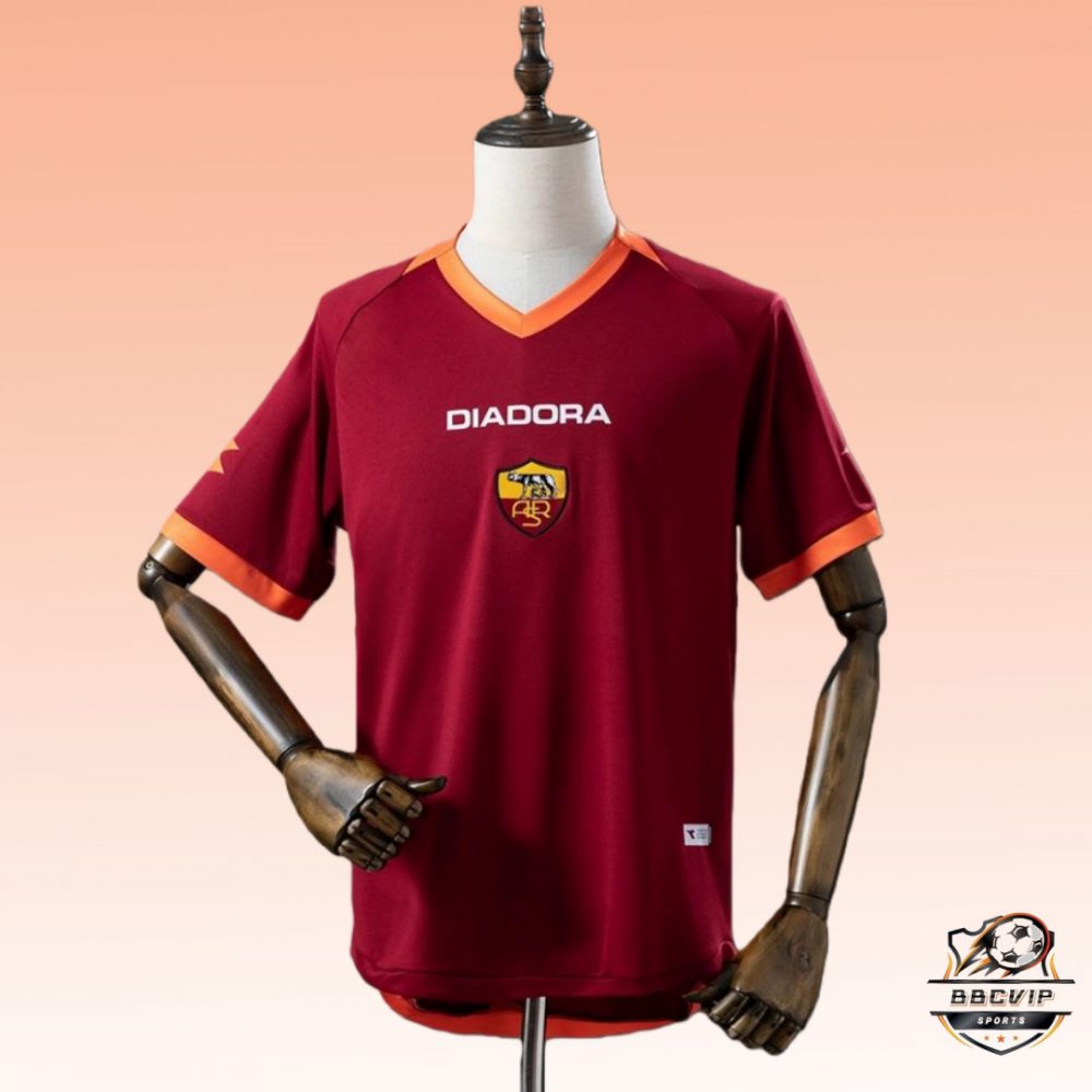 Retro Roma 2006/07 Home jersey Fan Version