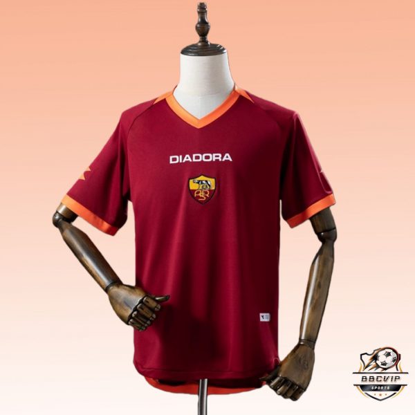 Retro Roma 2006/07 Home jersey Fan Version