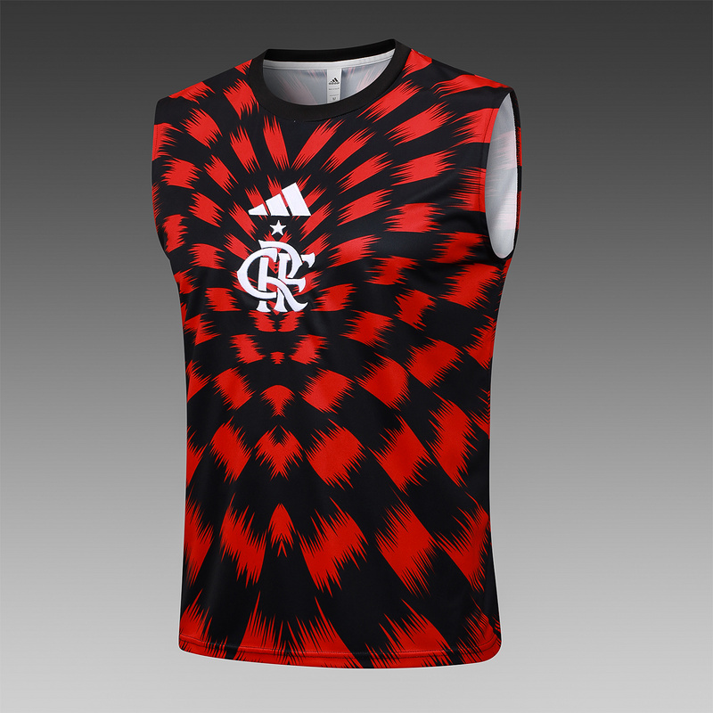 2025/26 Flamengo Red Black Training Set Shirt and Shorts