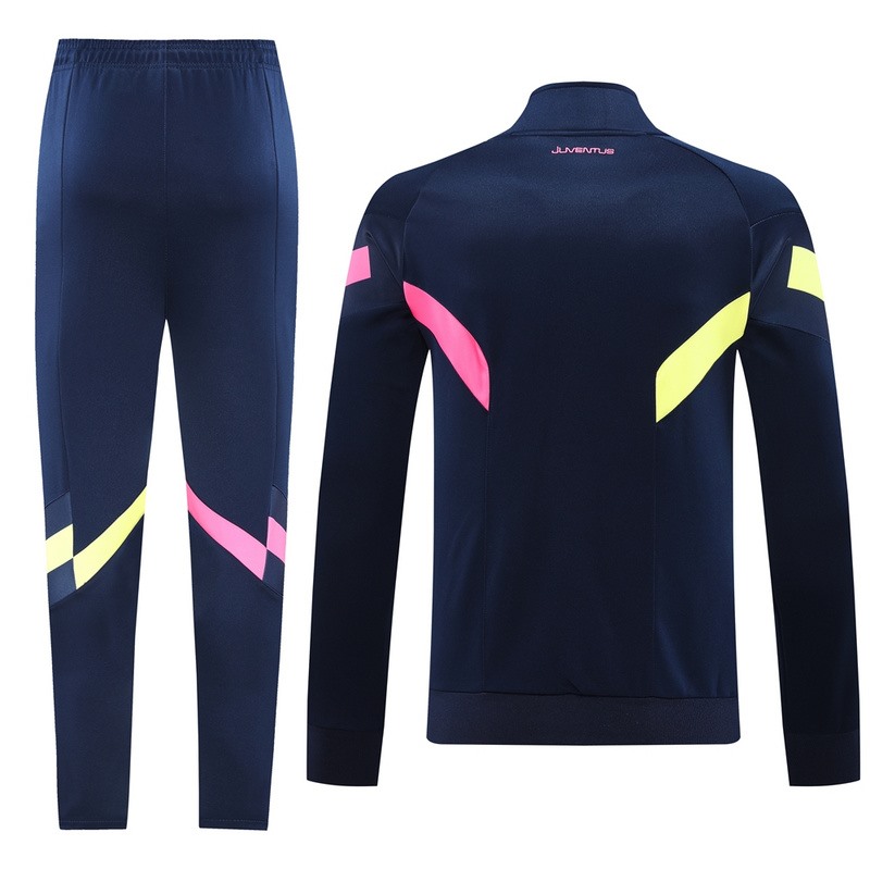 2024 Juventus Royal Blue Jacket Training Suit Set Football Team Shirt Sports Fashion