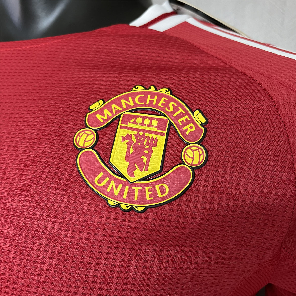 24/25 Manchester United Home Jersey Long Sleeves Player Version