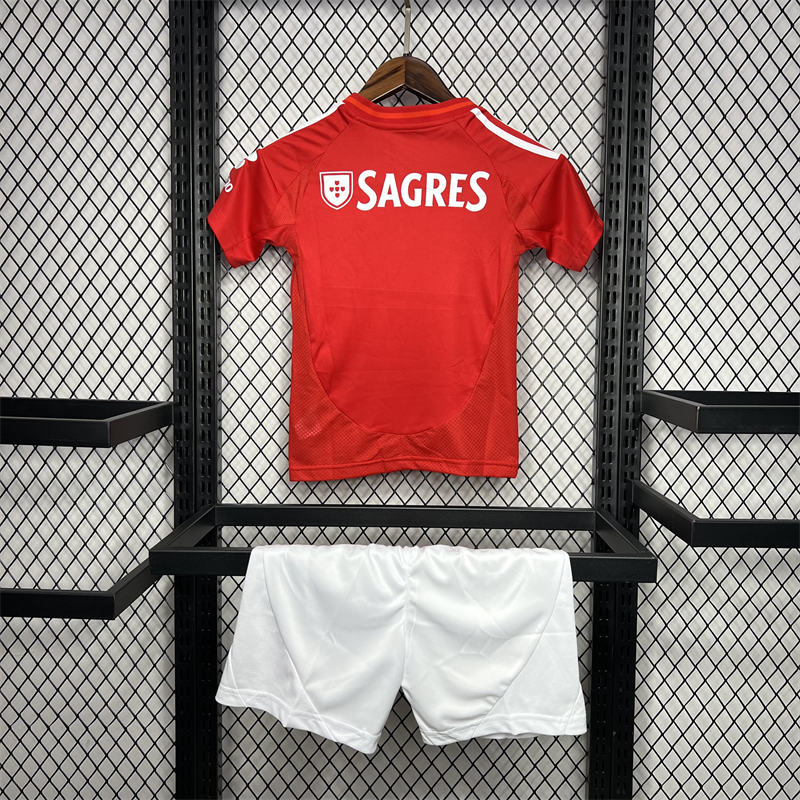 24/25 Benfica Home jersey Kid Kits Size 16-28