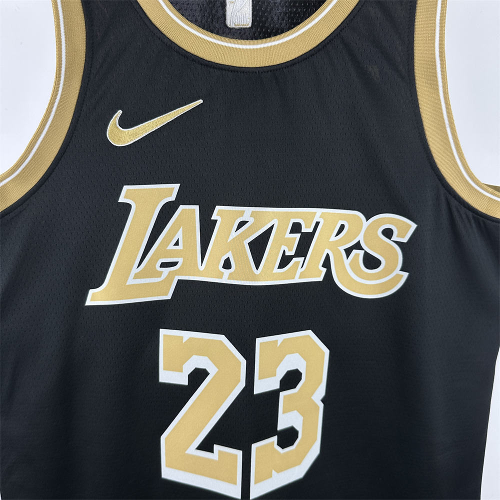NBA Los Angeles Lakers 2024 Honor Edition Black Jersey JAMES#23 S-XXL