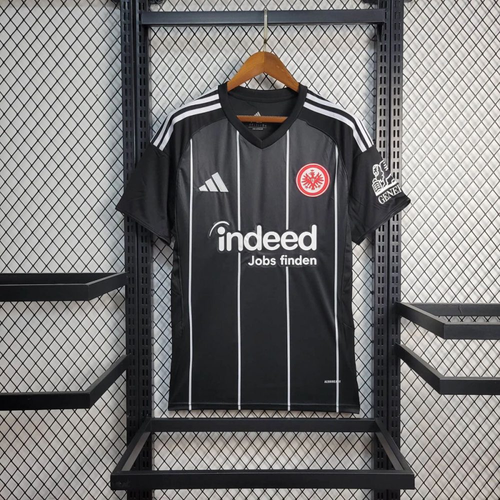 2025/26 Frankfurt Chanpions League Edition Black Jersey Fan Version