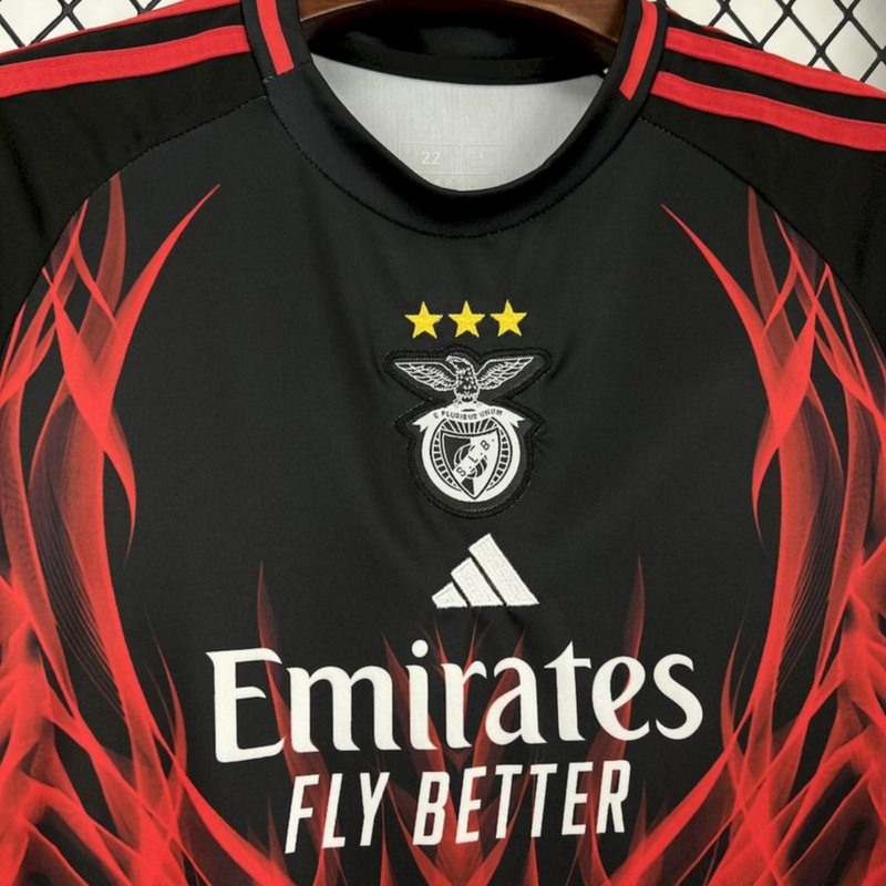 2025/26 Benfica Away Concept version jersey Kid Kits Size 16-28