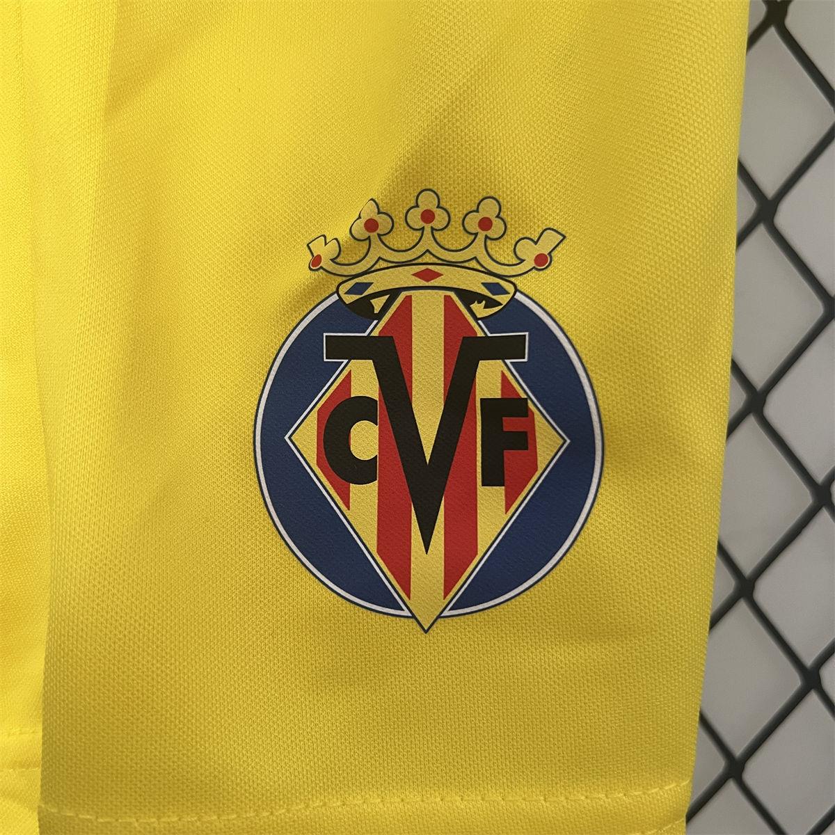 24/25 Kids Villarreal Home jersey Kid Kits Size 16-28