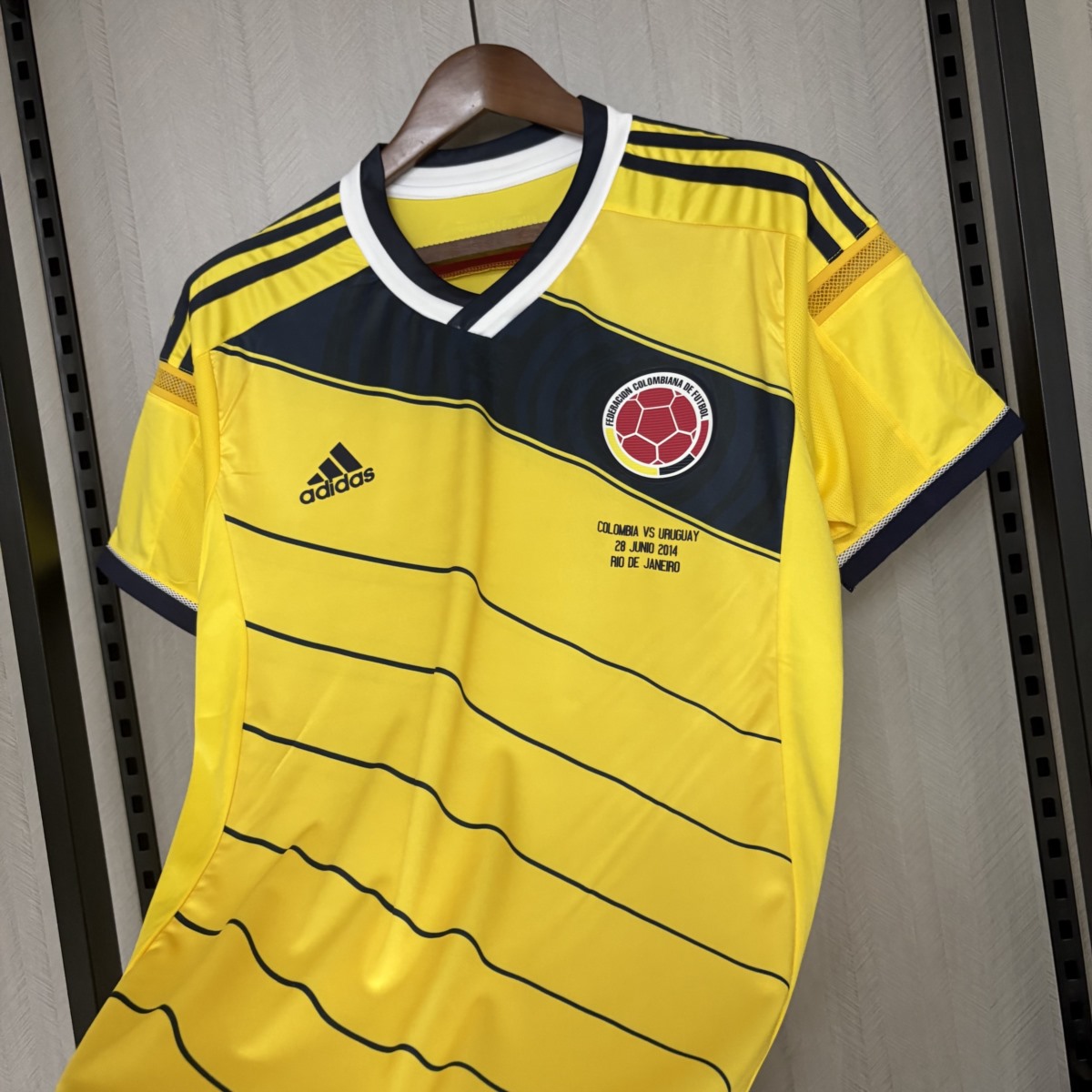 Retro Colombia 2014 Home jersey Fan Version