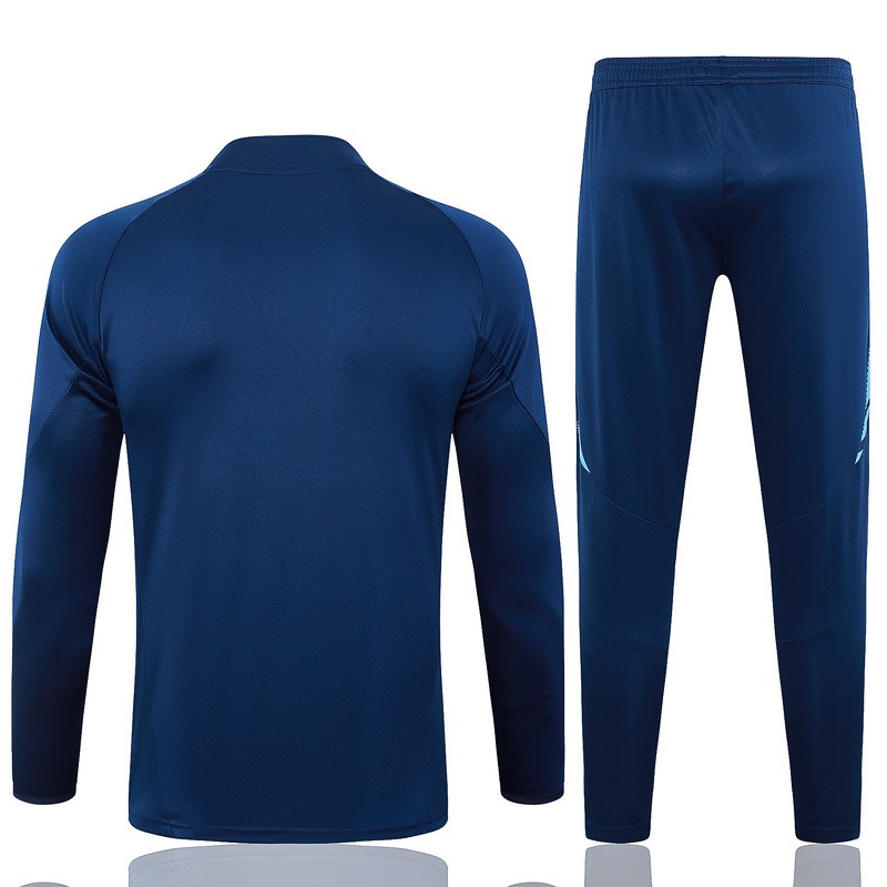 24/25 Arsenal Royal Blue Long-sleeved half-pull training kit Football team kit