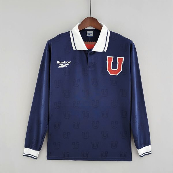 Retro University of Chile 1998 Home Long Sleeve jersey Fan Version