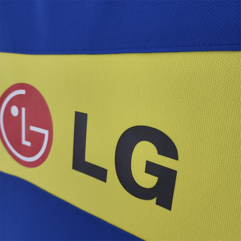 Retro Boca Juniors 10/11 Home jersey Fan Version