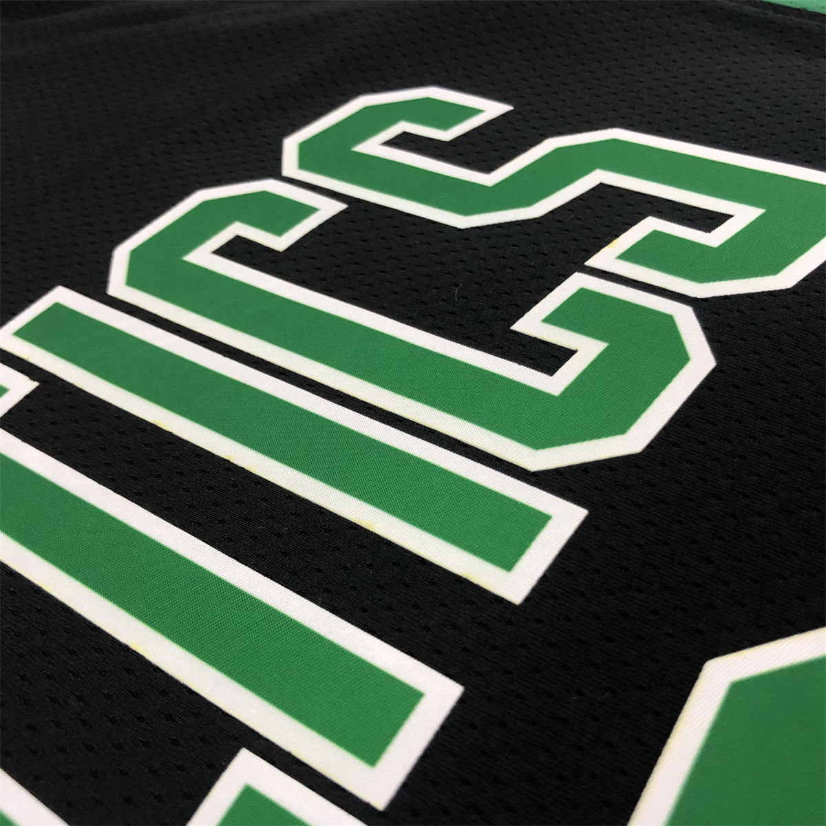 NBA Boston Celtics Round Neck Black Jersey TATUM#0 S-XXL
