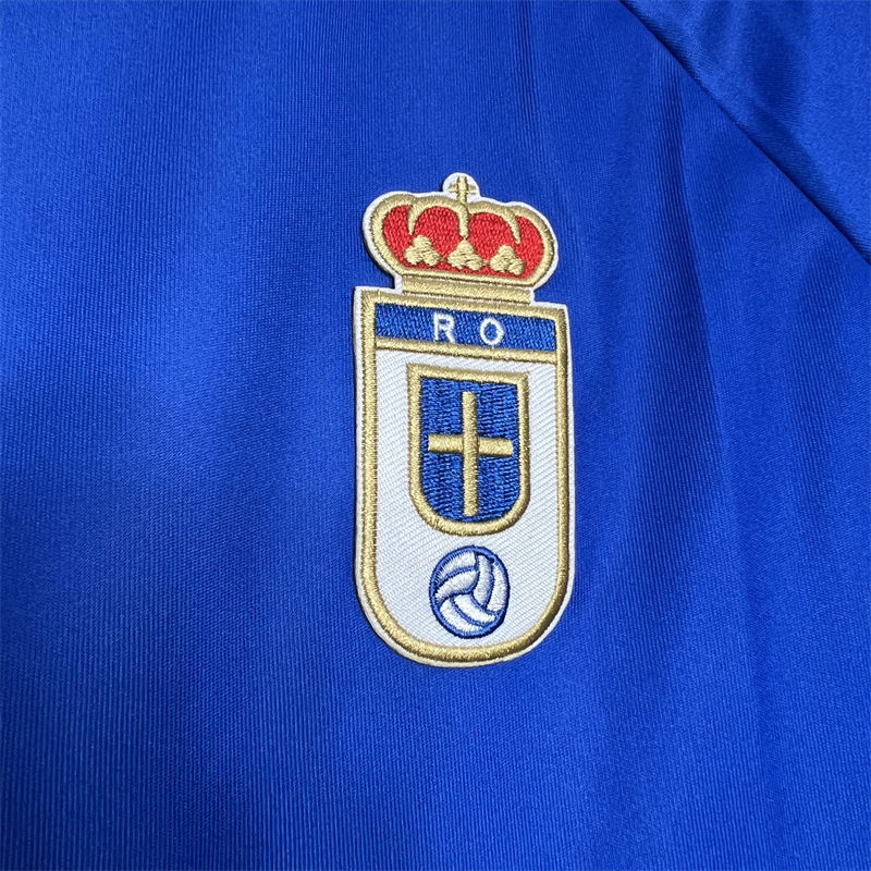 Retro Real Oviedo 90/91 Home jersey Fan Version