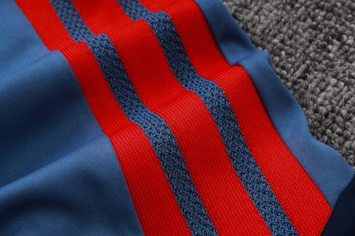 2026 Bayern Munich Mid Blue Training Set Shirt andShorts