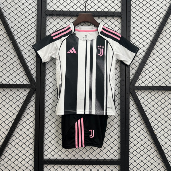 25/26 Kids Juventus Home jersey Kid Kits Size 16-28